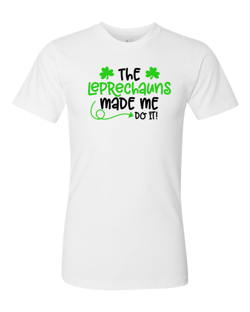The Leprechauns made me do it