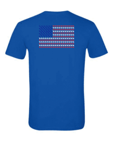 Dog American Flag Silhouette