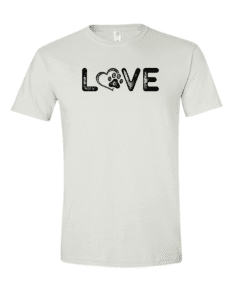 Alternative view of Love Heart Paw