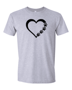 Alternative view of Paw Heart