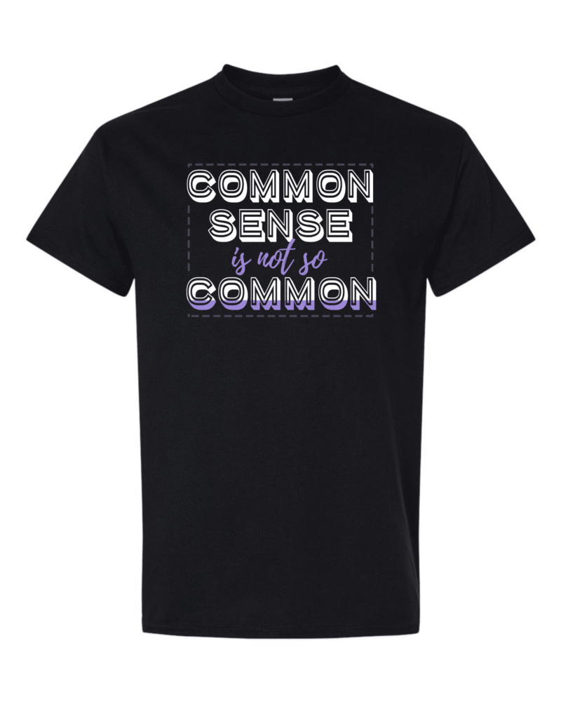 Common Sense Is Not So Common