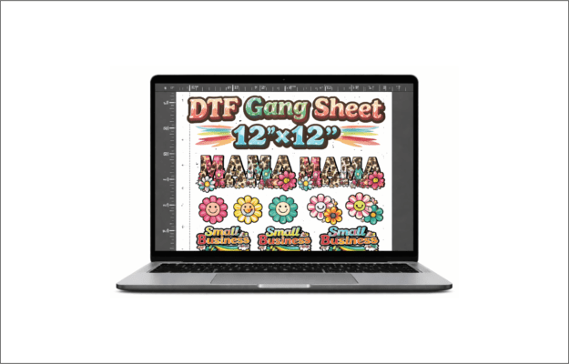 DTF Gang Sheet 12" X 12"