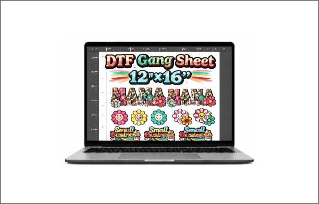 DTF Gang Sheet 12" X 16"