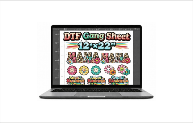 DTF Gang Sheet 12" X 22"