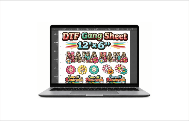 DTF Gang Sheet 12" X 6"