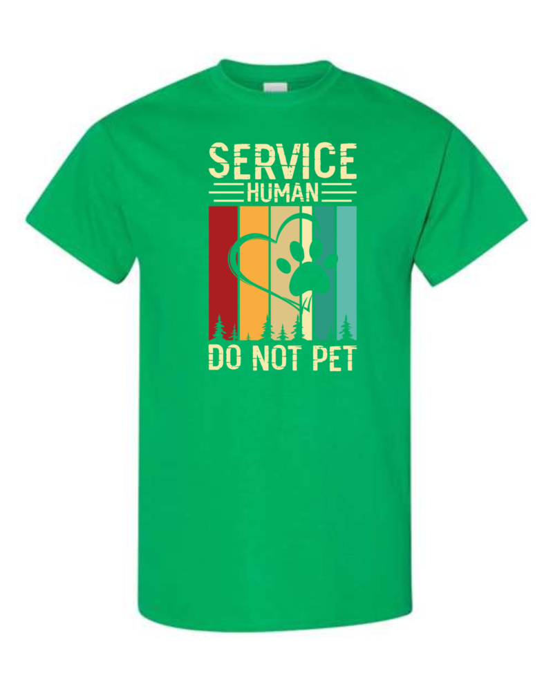 Alternative view of Service Human Do Not Pet